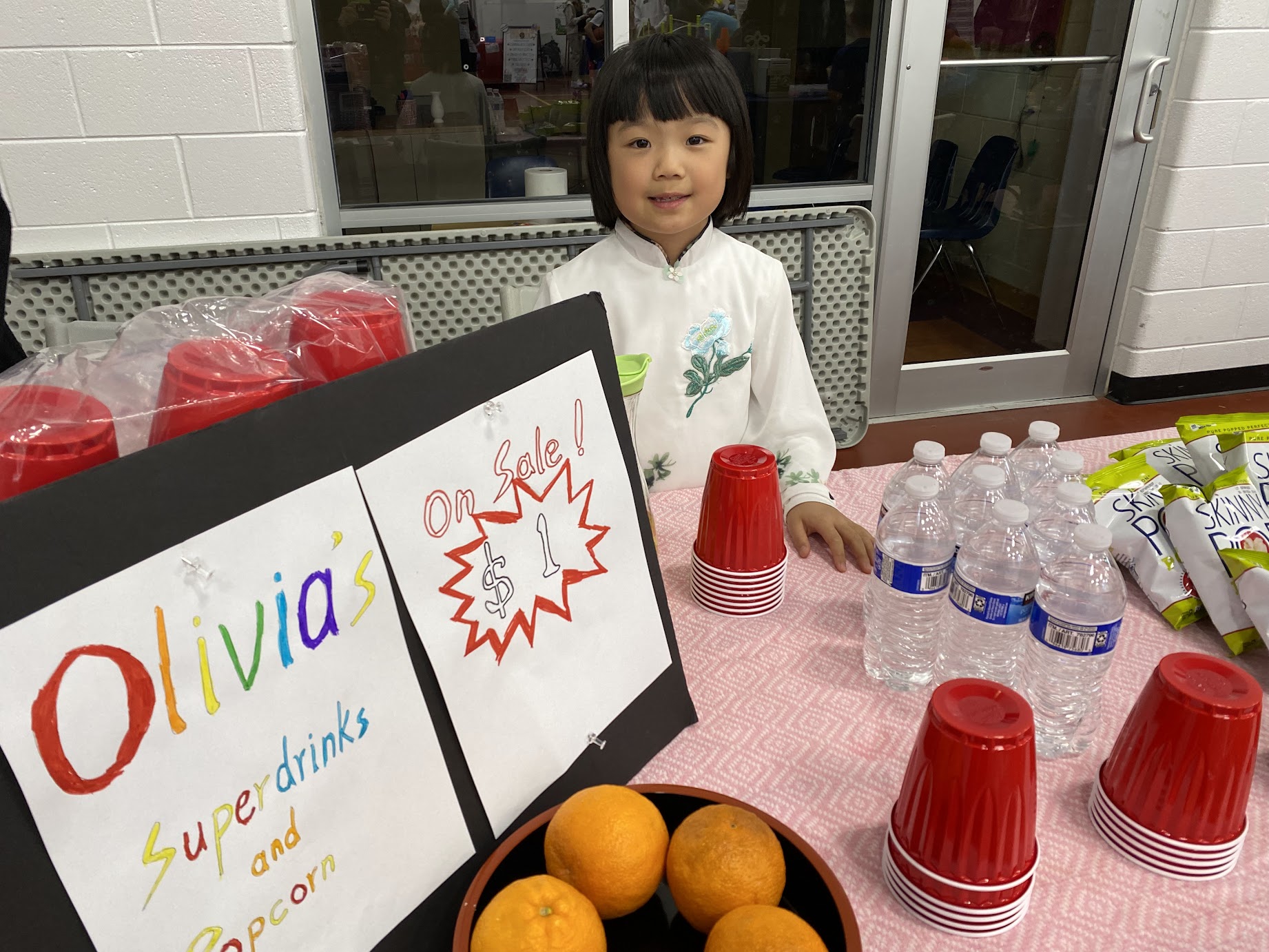 Student Entrepreneur Olivia at Kids Fest 2024