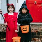 Kids trick or treating