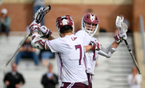 Severn students playing lacrosse 