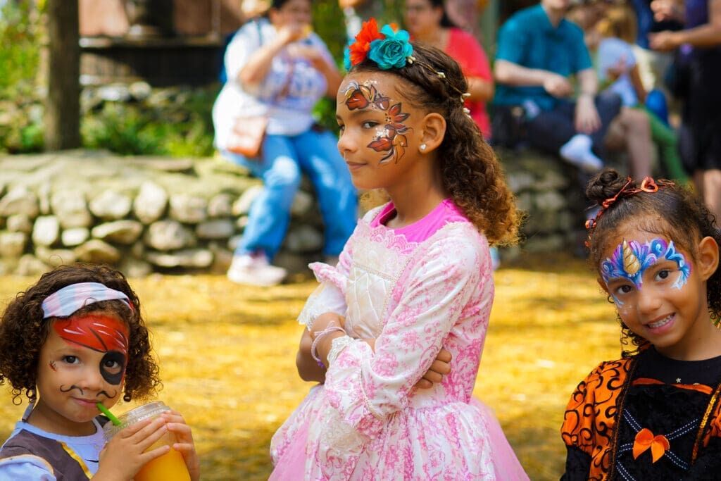 Kids at Renn Fest