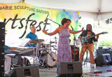 People performing at Artsfest